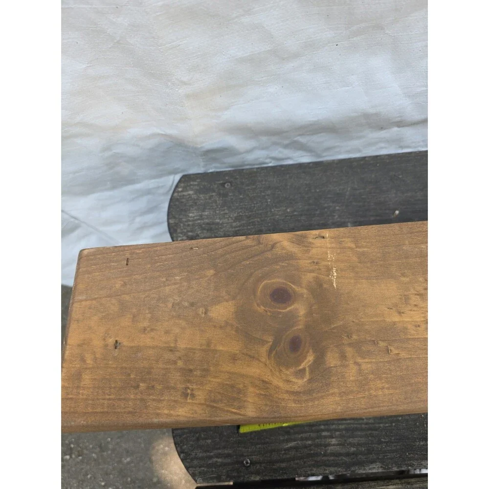 Vintage Country Pine Wooden Wall Shelf 30